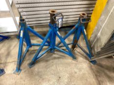 Lot of (3) Asst. Pipe Stands (No Heads)