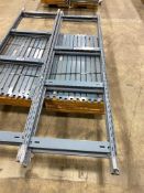 Lot of (2) Sections of 96" X 48" 24" EZ-Rect Shelving