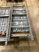 Lot of (2) Sections of 72" X 48" 24" EZ-Rect Shelving