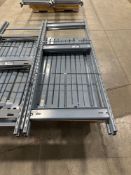 Lot of (2) Sections of 72" X 48" 24" EZ-Rect Shelving