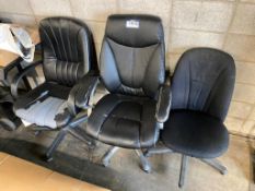 Lot of (3) Office Task Chairs