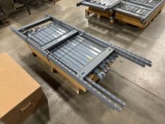 Lot of (2) Sections of 72" X 48" 24" EZ-Rect Shelving