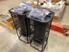 Lot of (2) Mr Heater HS125LP Portable Radiant Propane Heaters, 125,000BTU