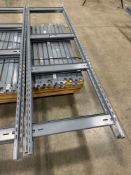 Lot of (2) Sections of 96" X 48" 24" EZ-Rect Shelving