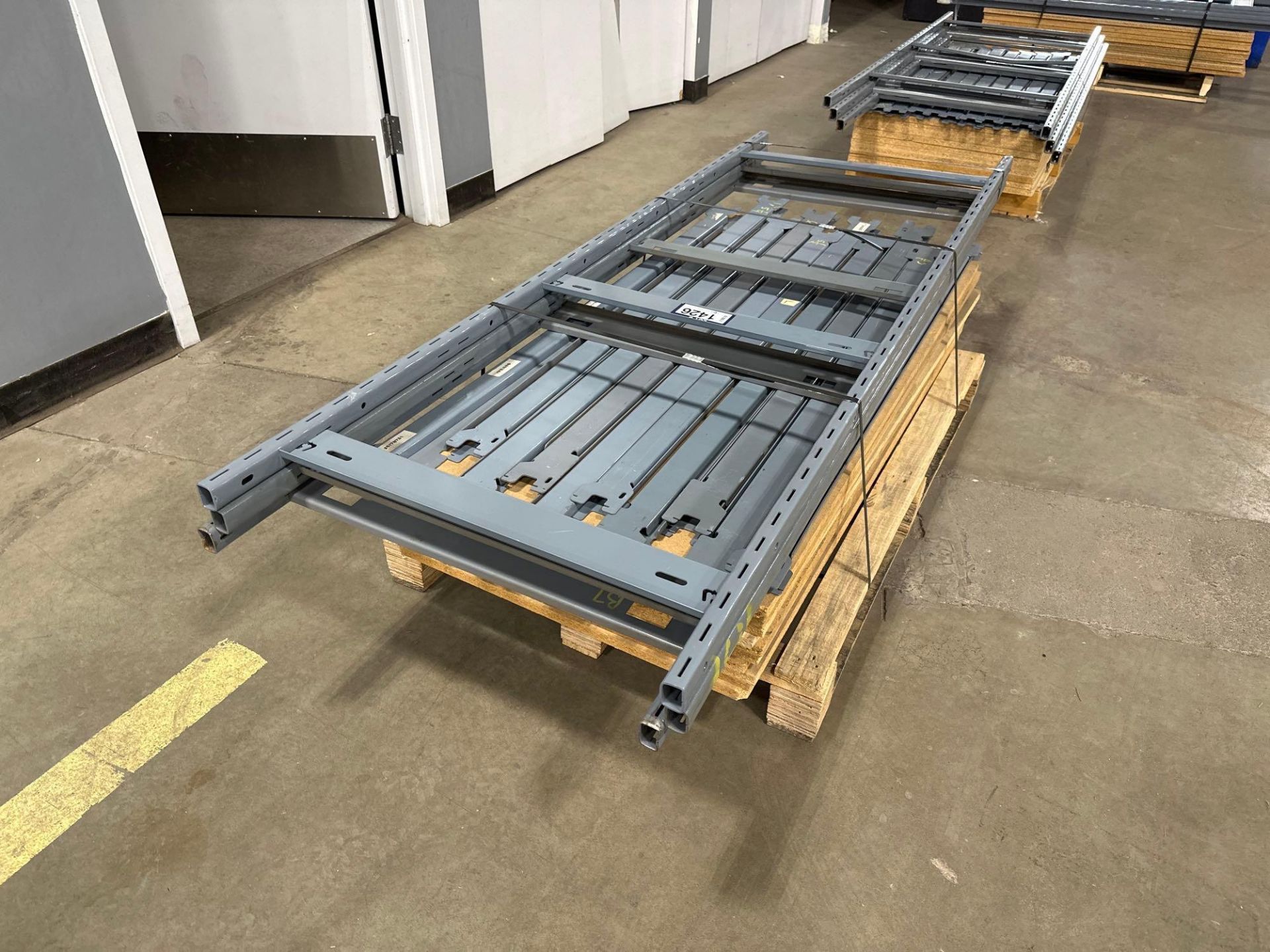 Lot of (2) Sections of 72" X 48" 24" EZ-Rect Shelving - Image 2 of 3