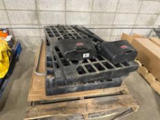 Lot of Justrite Dunnage and Rubbermaid Dustpans, etc.