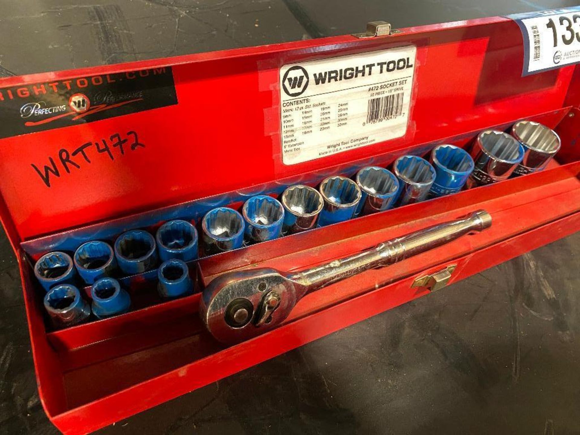 Wright Tool 1/2" Metric Socket Set - Image 3 of 4