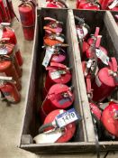 Lot of (6) Asst. Fire Extinguishers