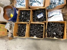 Lot of (6) Boxes of Asst. 1/2"X4 Water Tight Bolts, etc.