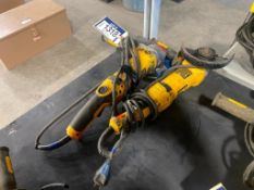 Lot of (2) DeWalt Angle Grinders