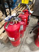 Lot of (4) Asst. Fire Extinguishers