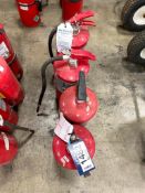 Lot of (4) Asst. Fire Extinguishers (For Parts)