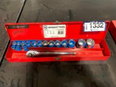 Wright Tool 1/2" Metric Socket Set