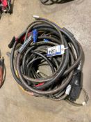 Lot of Asst. Welding Cables