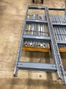 Lot of (2) Sections of 96" X 48" 24" EZ-Rect Shelving