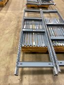 Lot of (2) Sections of 96" X 48" 24" EZ-Rect Shelving