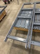 Lot of (2) Sections of 96" X 48" 24" EZ-Rect Shelving