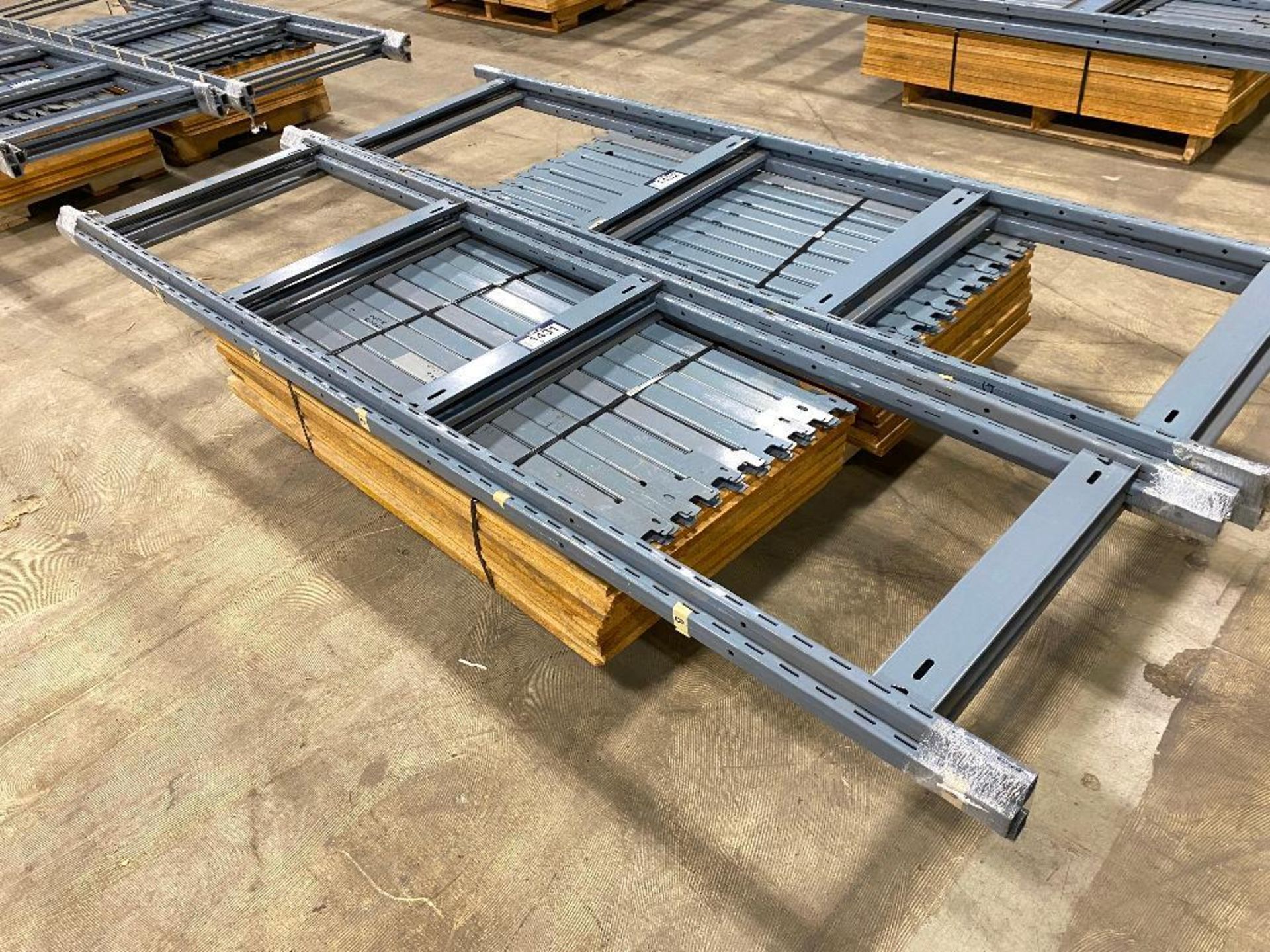 Lot of (2) Sections of 96" X 48" 24" EZ-Rect Shelving - Image 2 of 3