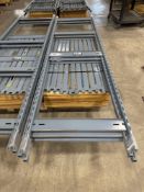 Lot of (2) Sections of 96" X 48" 24" EZ-Rect Shelving