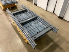 Lot of (2) Sections of 72" X 48" 24" EZ-Rect Shelving