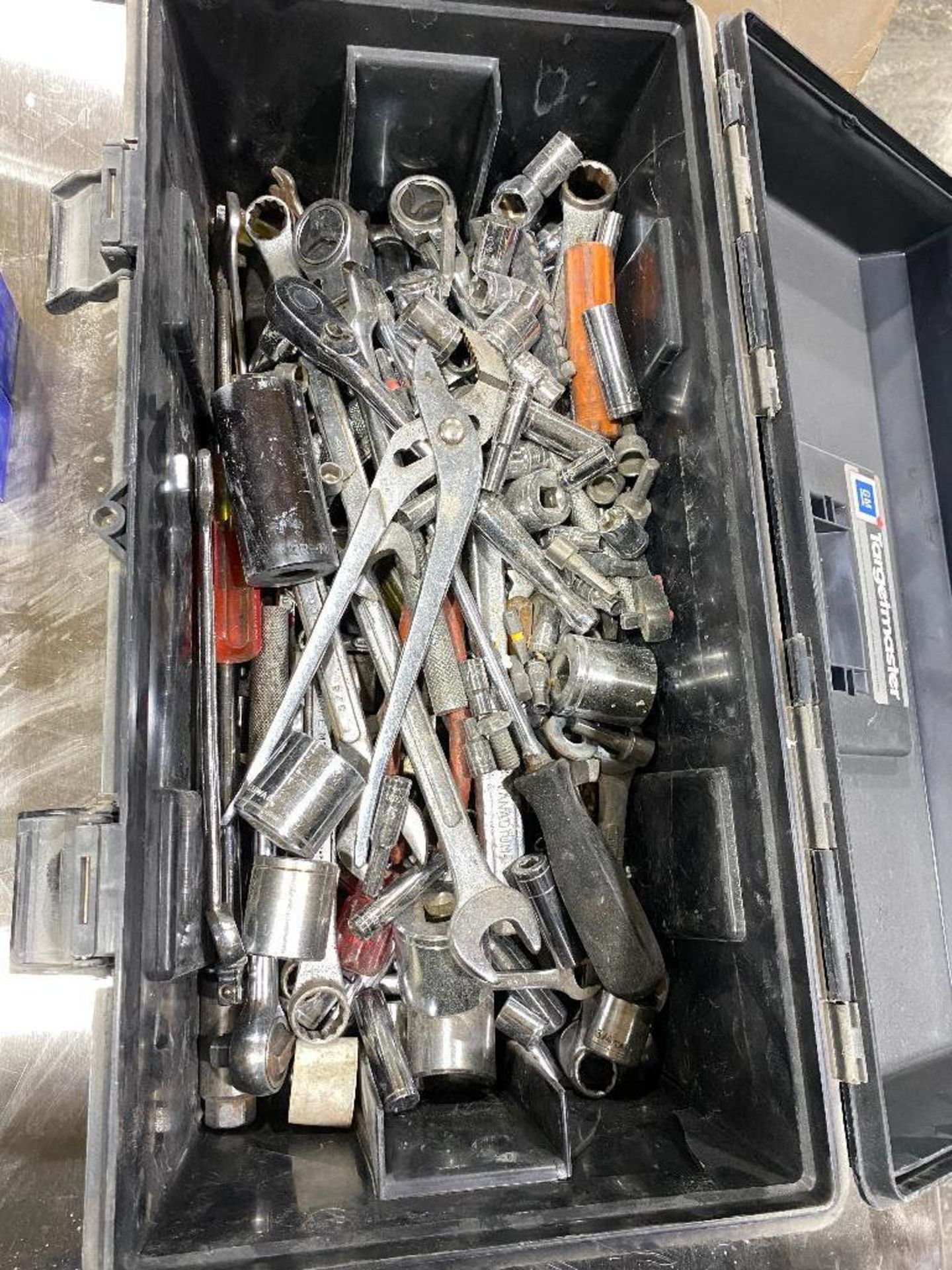 Tool Box w/ Asst. Wrenches, Sockets, Ratchets, etc. - Image 3 of 3