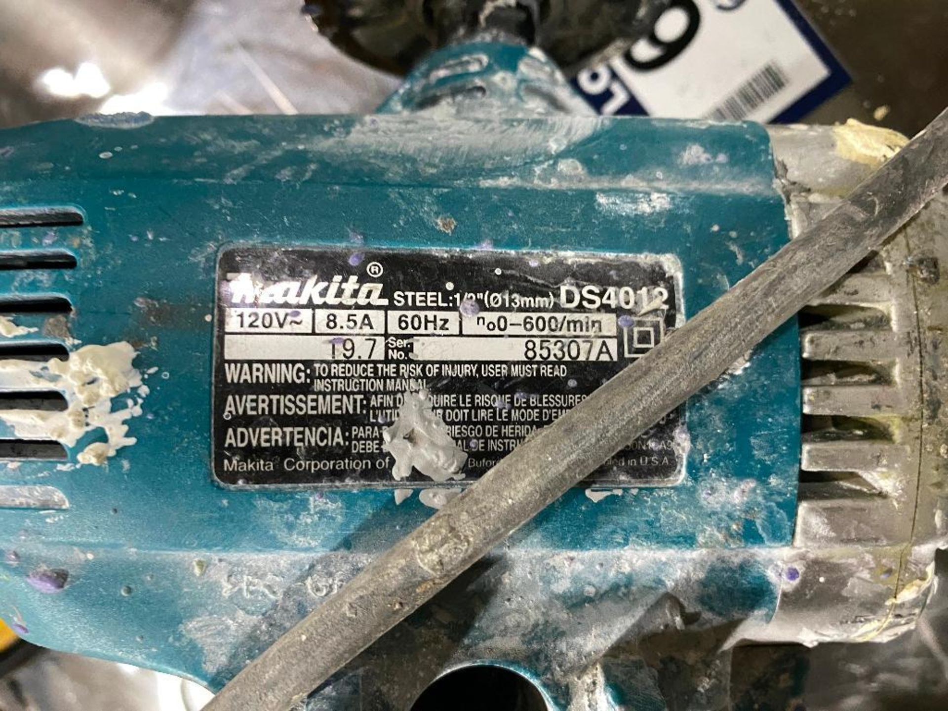 Makita DS4012 1/2" Drill - Image 3 of 3