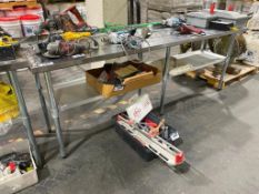 96" X 24" Stainless Steel Table w/ Undershelf