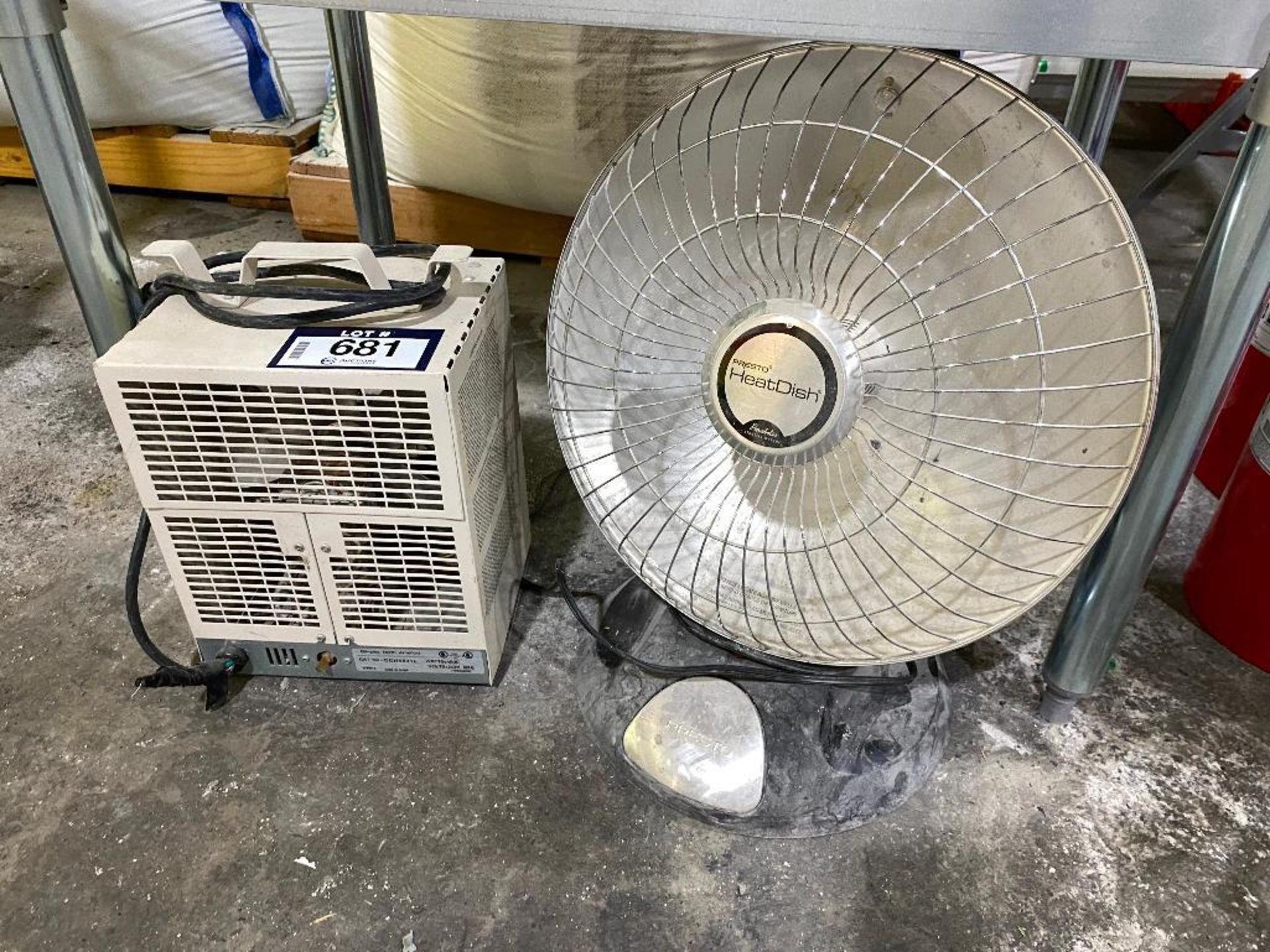 Lot of (2) Asst.Electric Heaters