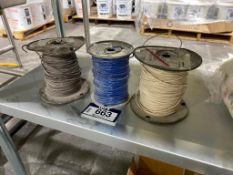 Lot of (3) Spools of Asst. Wire