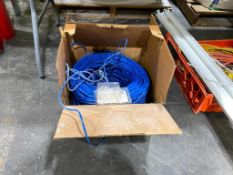 Spool of Asst. Cat5e Cable and Cat5e Cord Ends