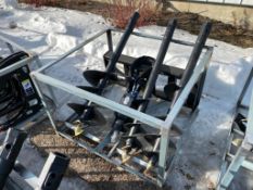 New 2022 Greatbear Skid Steer Auger with (3) Bits