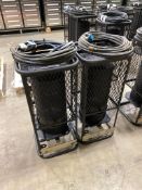 Lot of (2) Mr. Heater HS125LP Portable Radiant Propane Heaters, 125,000BTU