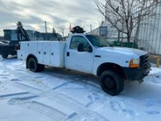 2000 Ford F-450 Service Truck with Hiab 008 Picker Crane VIN #: 1FDXF47S0YEB11508