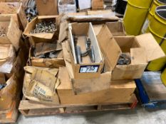 Pallet of Asst. U-Bolts, S-Hooks, Cap Nuts, Wake Rod Ends