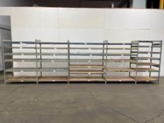 Lot of Approx. (5) Sections of EZ-Rect Shelving