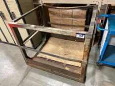 48" x 40" Man Basket with Locking Door & Pallet Fork Pockets