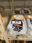 Lot of (12) Pairs of Watson Heatwave Cow Town L Welding Gloves