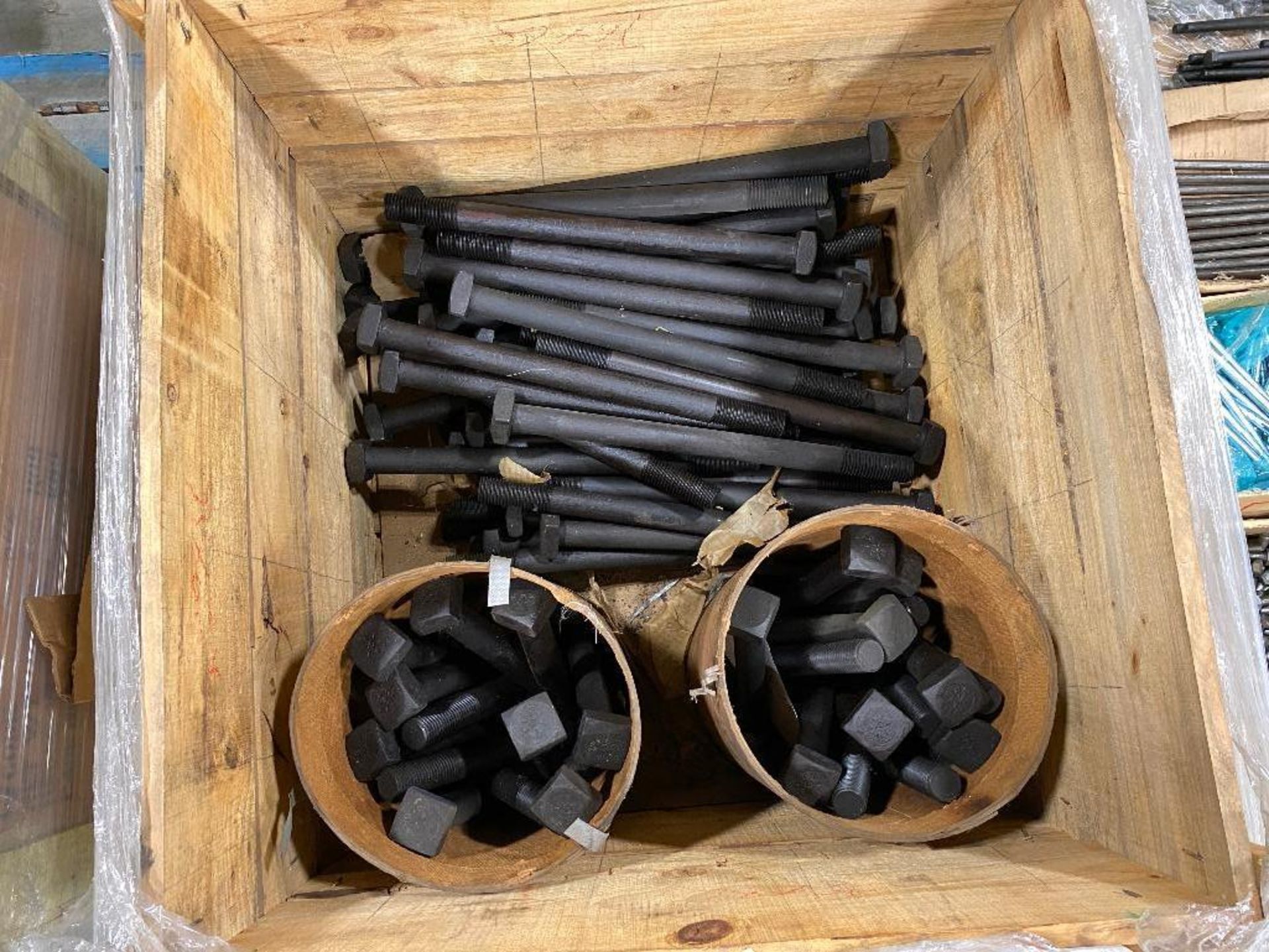 Crate of Asst. Square Heavy Duty Bolts - Image 2 of 3