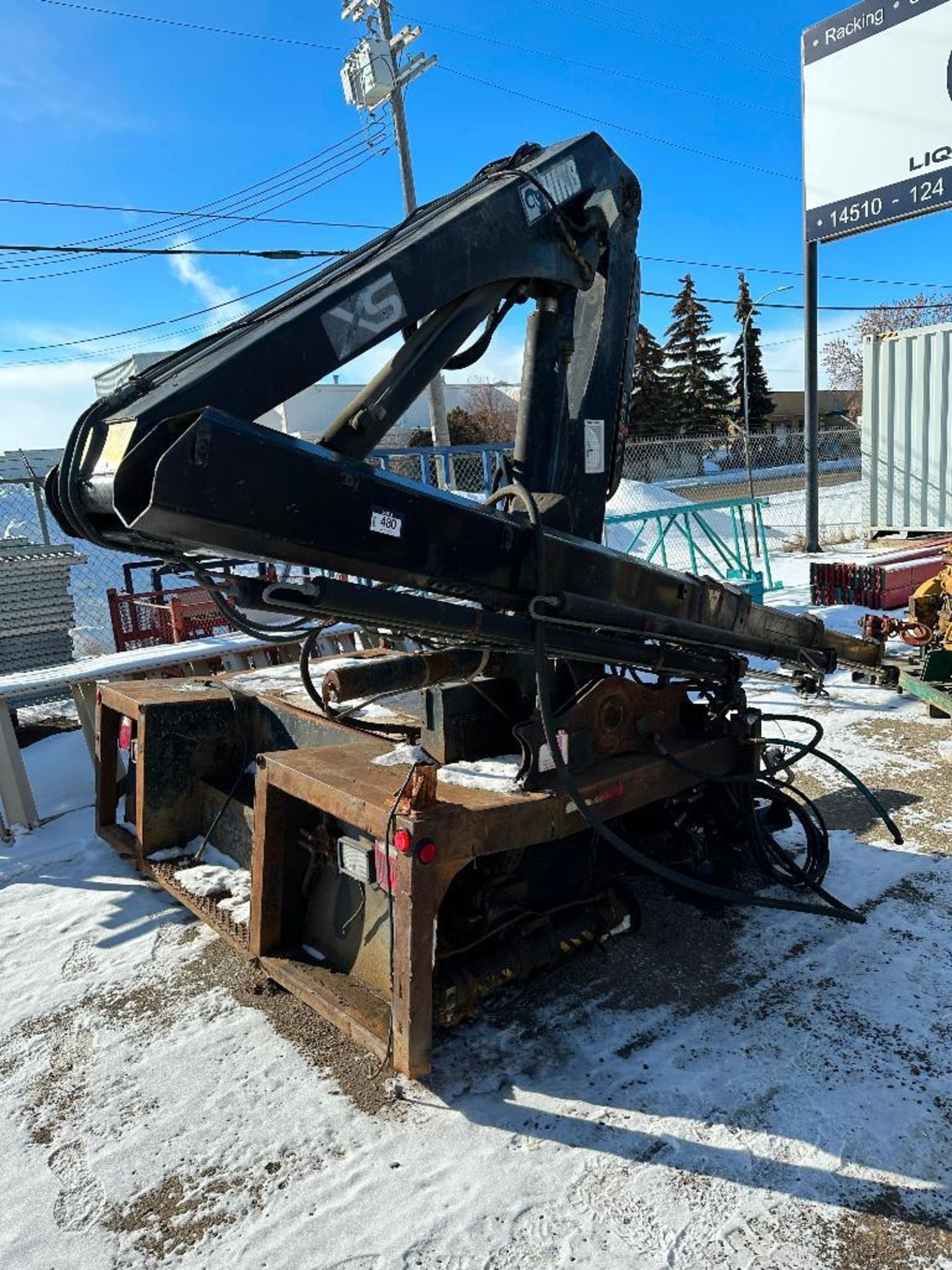 2006 HIAB 077 CLX Picker, 50,600ft-lb. Capacity w/ Body - Image 2 of 9