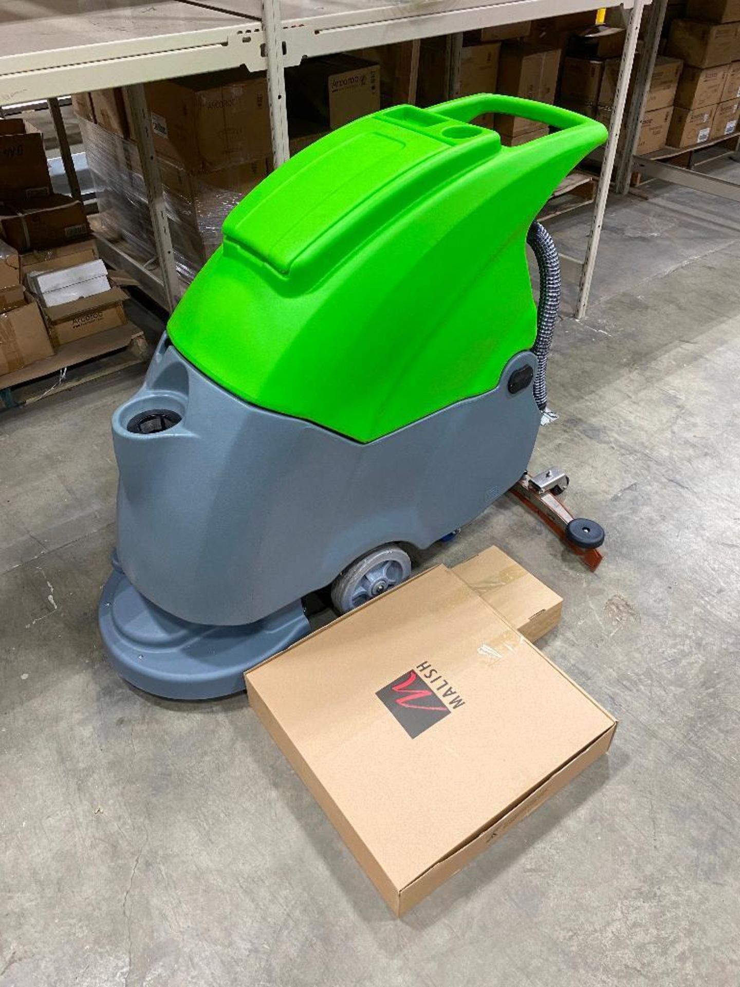 New 2022 Aokeqi OK-500 19" Wide Walk Behind Electric Industrial Semi-Auto Floor Scrubber - Image 2 of 6