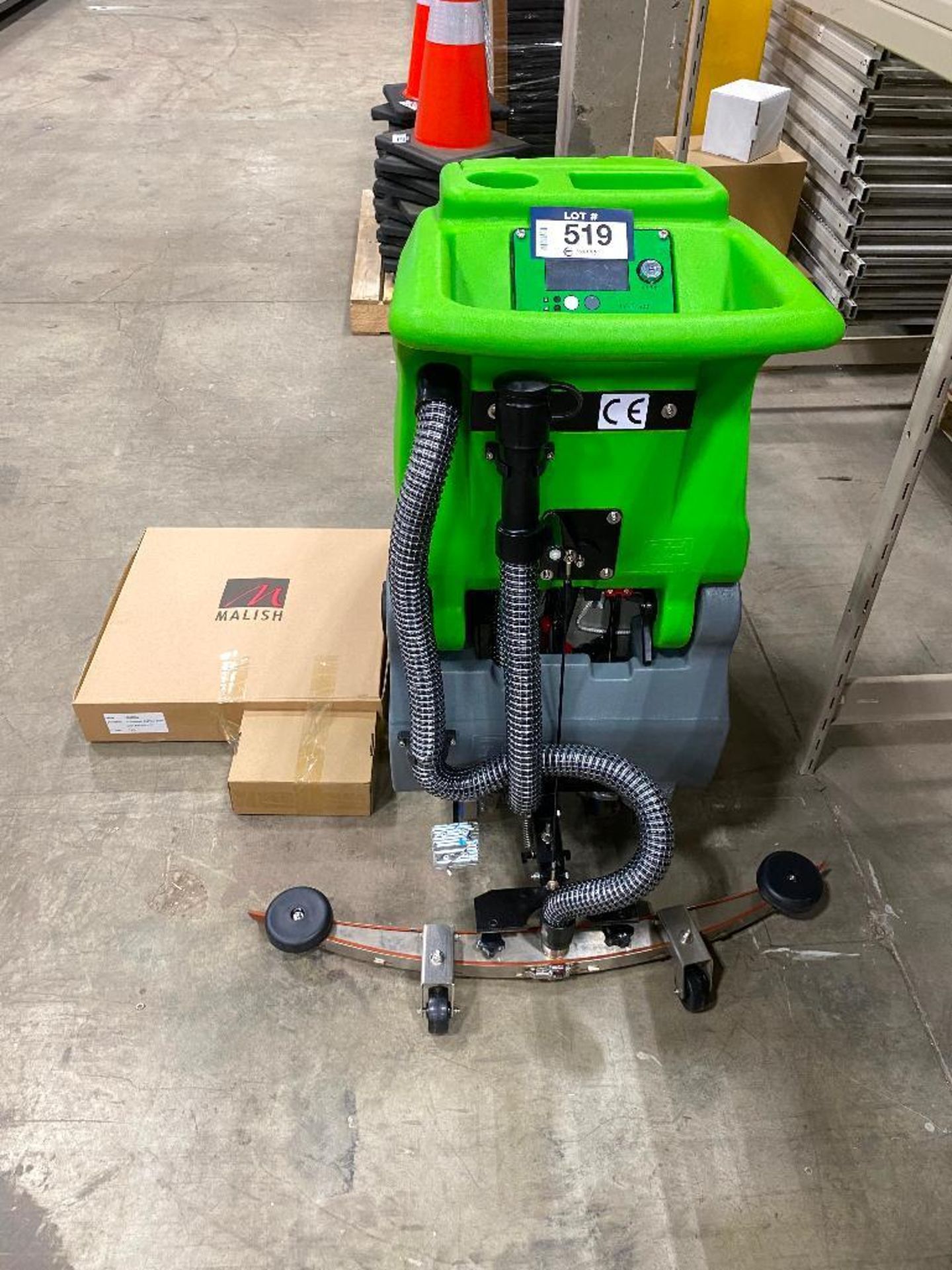 New 2022 Aokeqi OK-500 19" Wide Walk Behind Electric Industrial Semi-Auto Floor Scrubber - Image 3 of 6