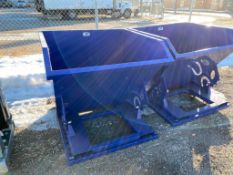 New 2022 Greatbear 1 Cubic Yard Self Dumping Tipping Bin