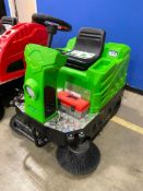 New 2022 aokeqi 0S-V1 43" Wide Ride-On Electric Industrial Floor Sweeper