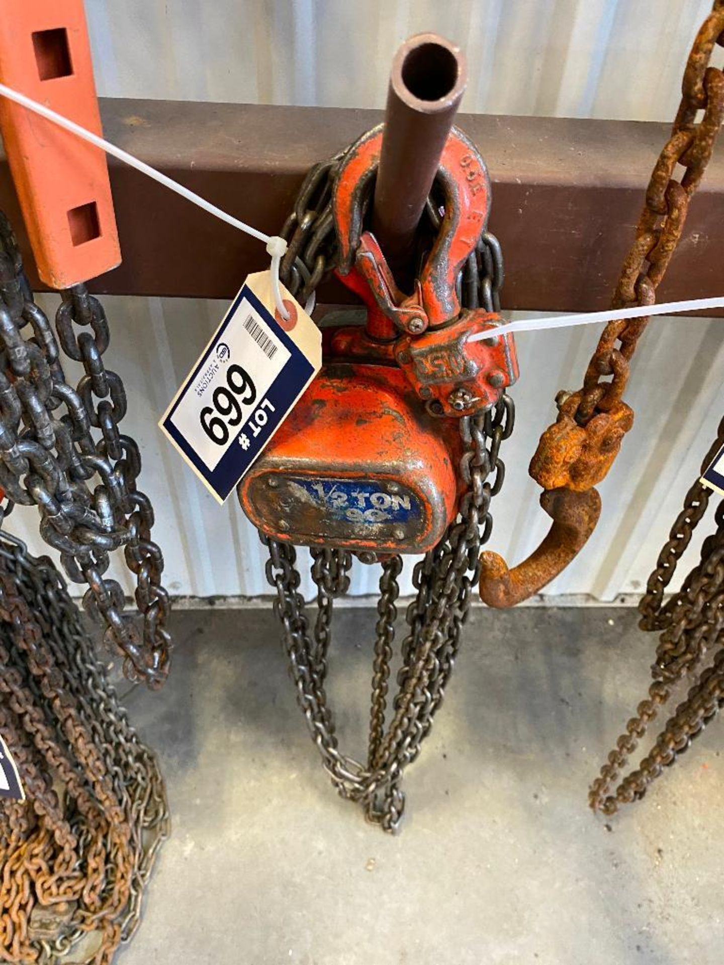 1/2-Ton Chain Hoist - Image 2 of 3