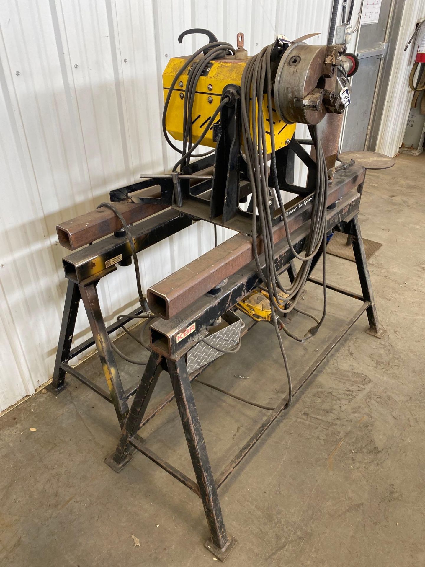 LJ Welding 08P-200 Powered Tilt Positioner w. stand