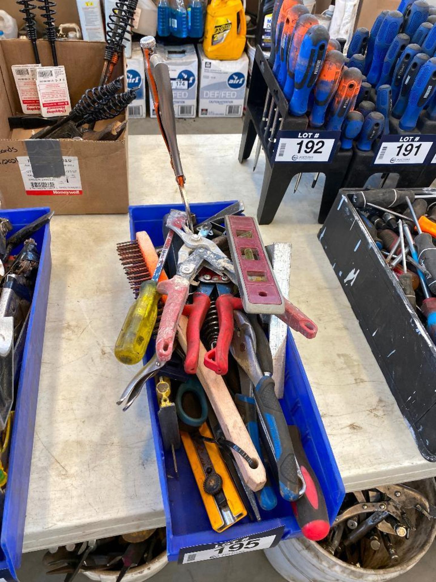 Lot of Asst. Snips, Levels, Screwdrivers, etc. - Image 2 of 2