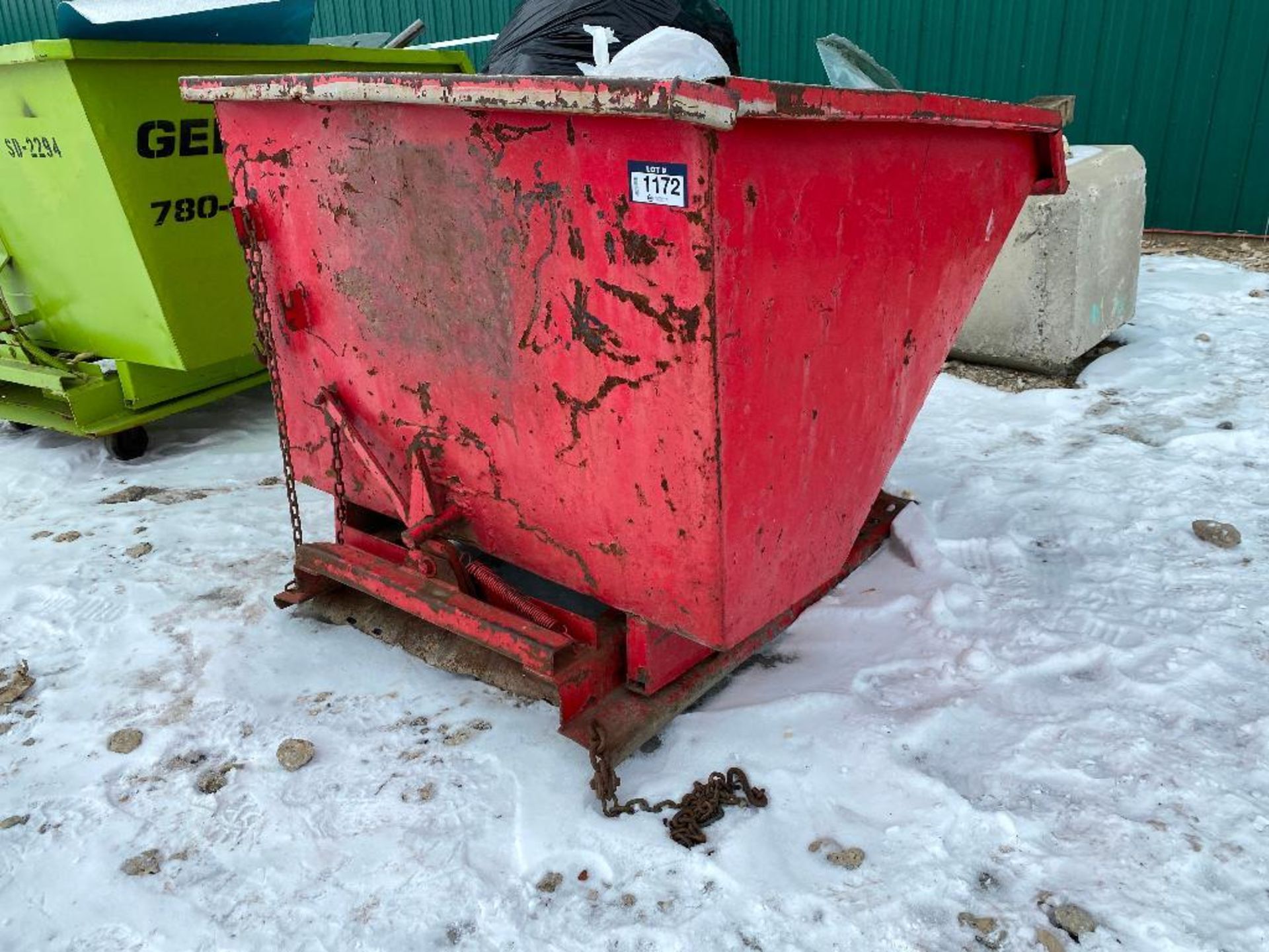 Self Dumping Tipping Bin