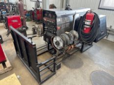 Lincoln Electric Vantage 300 Diesel Welder w. Welding Skid incl. Tool Cabinets, Hose Reels, Hoses