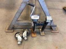 Lot of (2) Trailer Jacks w/ Wheels