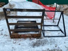 Lot of (3) Asst. Steel Frames/ Stands